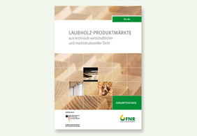 Die Broschüre „Laubholz-Produktmärkte“ ist in der Mediathek abrufbar. Quelle: FNR