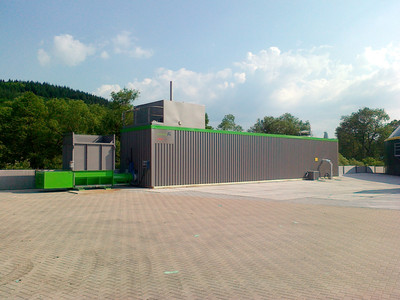 Biogasanlage nach dem EUCOlino-Konzept von Schmack Biogas