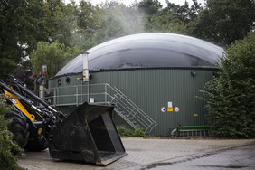 Kleine Biogasanlage